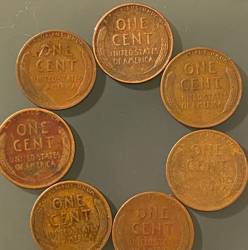 Opinions-Please-On-My-1944-Lincoln-Wheat-1c-Collection-No-Mint-&-D-Mint