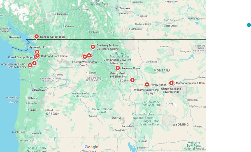 Pacific-Northwest-Coin-Road-Trip-27-Coin-Shops-+-Visiting-Dansco's-Offices-March-17---22th-2025