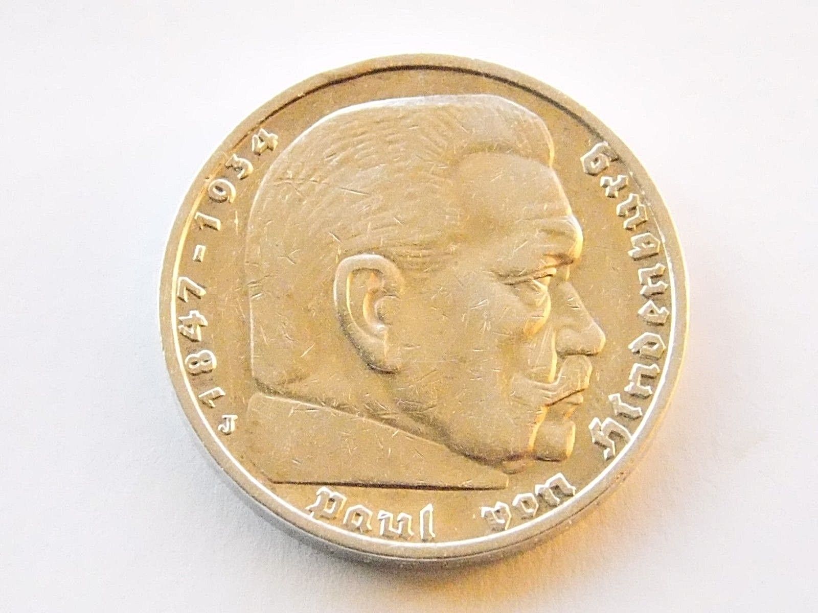 1936-J-German-5-Mark---Worth-Grading?