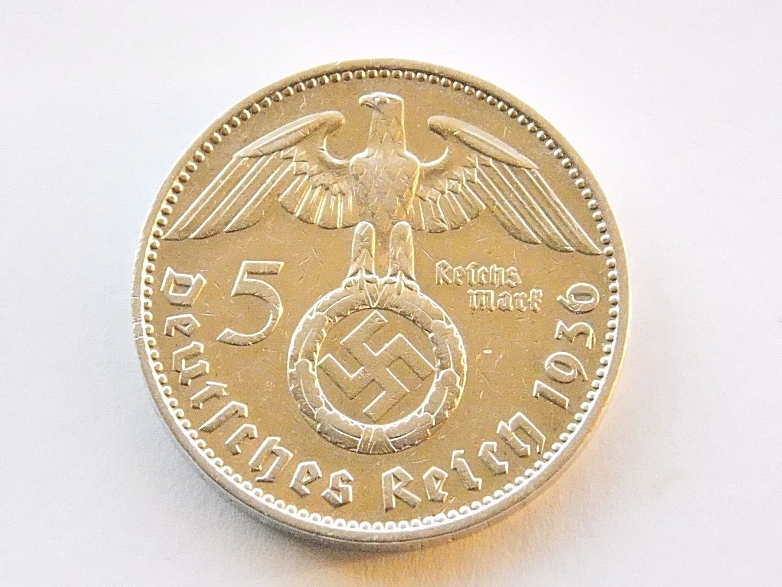 1936-J-German-5-Mark---Worth-Grading?