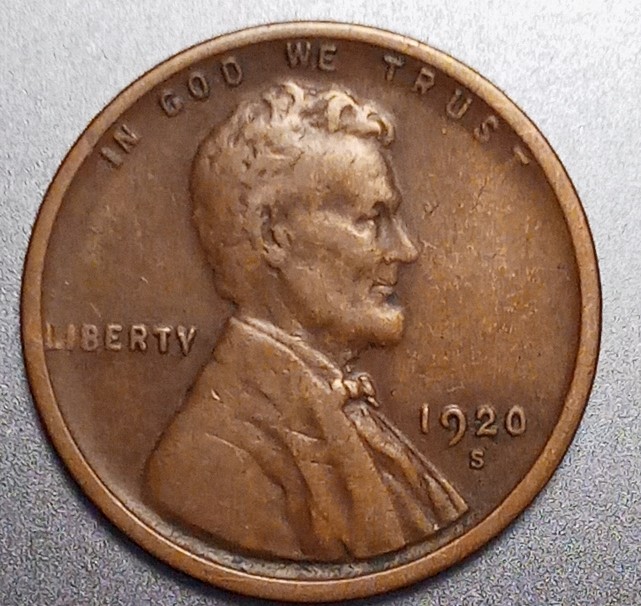 1920-S-Lincoln-Wheat-Cent-For-Grading
