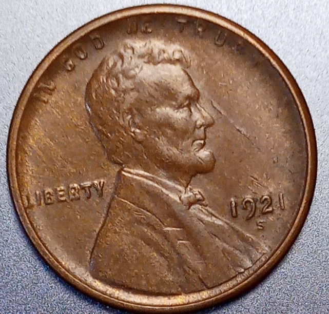 1921-S-Wheat-Cent-For-Grading