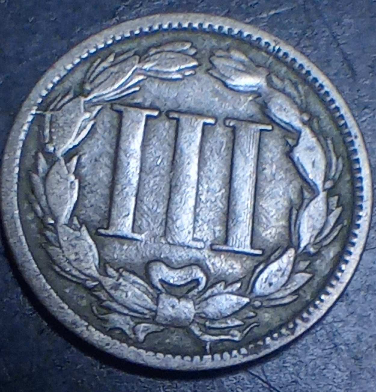 1867-Three-Cent-Nickel-For-Grading