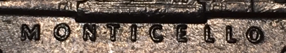 1986-P-Nickel---Lettering-On-Reverse