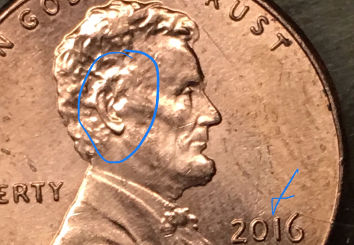 2016-No-Mint-Mark-Lincoln-Penny---Double-Ear?