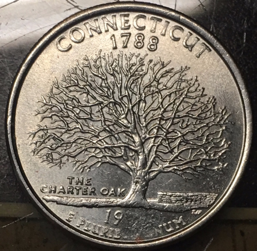 1999-Connecticut-Quarter-Missing-Stuff-On-Reverse?