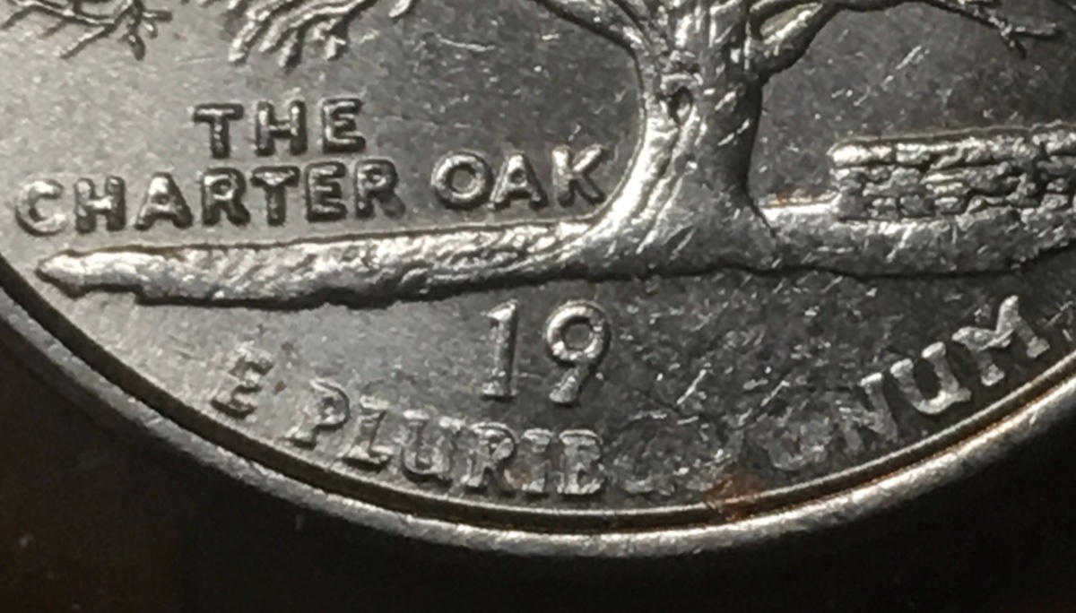 1999-Connecticut-Quarter-Missing-Stuff-On-Reverse?