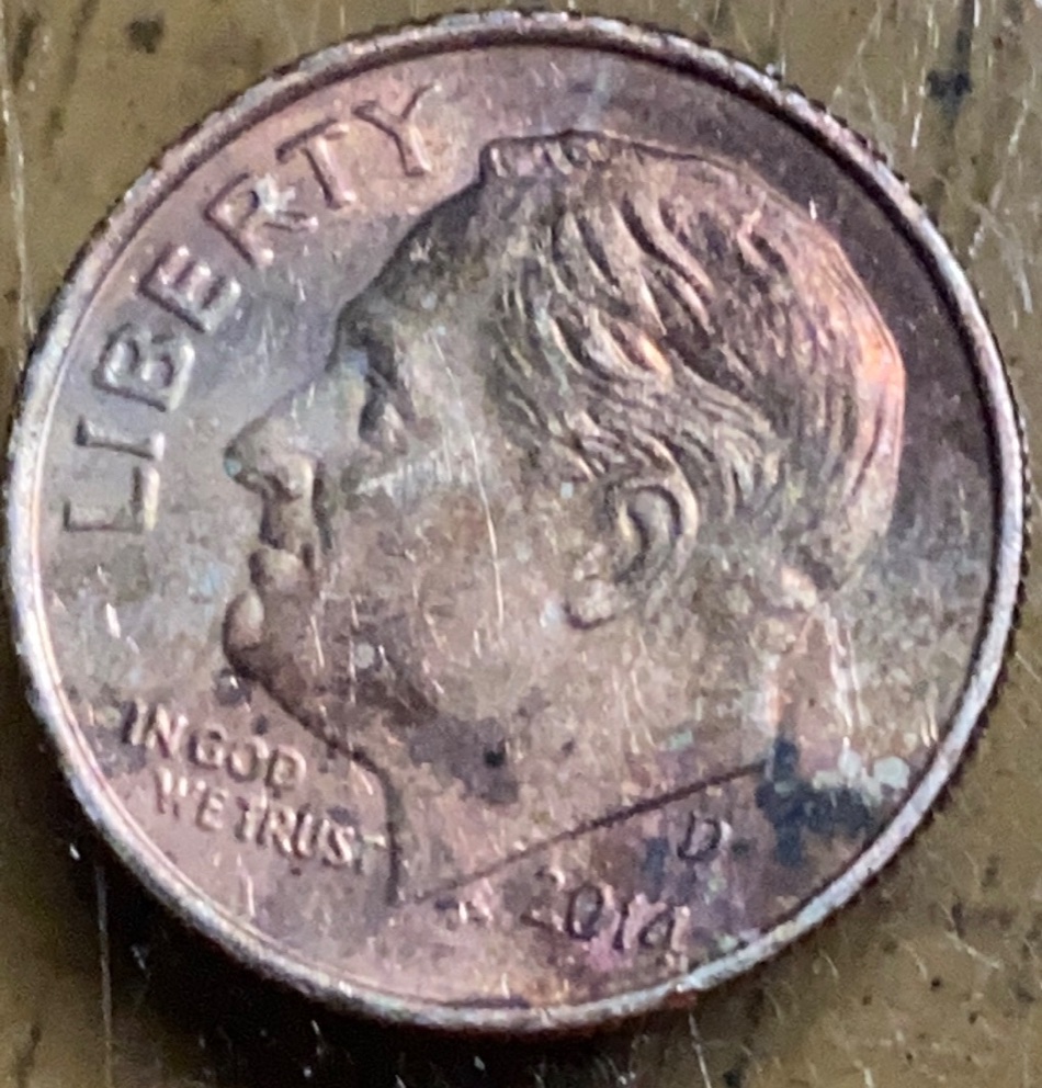 2014-Dime-Same-Color-As-A-Penny?--What-Is-This?