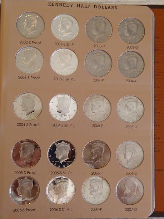 Dearborn's-8166---8167-Kennedy-Dansco-Albums---Complete!-With-Proofs