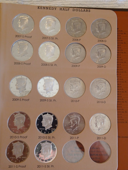 Dearborn's-8166---8167-Kennedy-Dansco-Albums---Complete!-With-Proofs