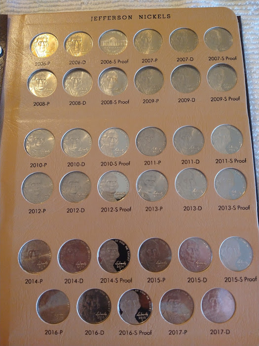 Dearborn's-Completed-Jefferson-Nickel-Dansco-Album-With-All-Proofs-Included