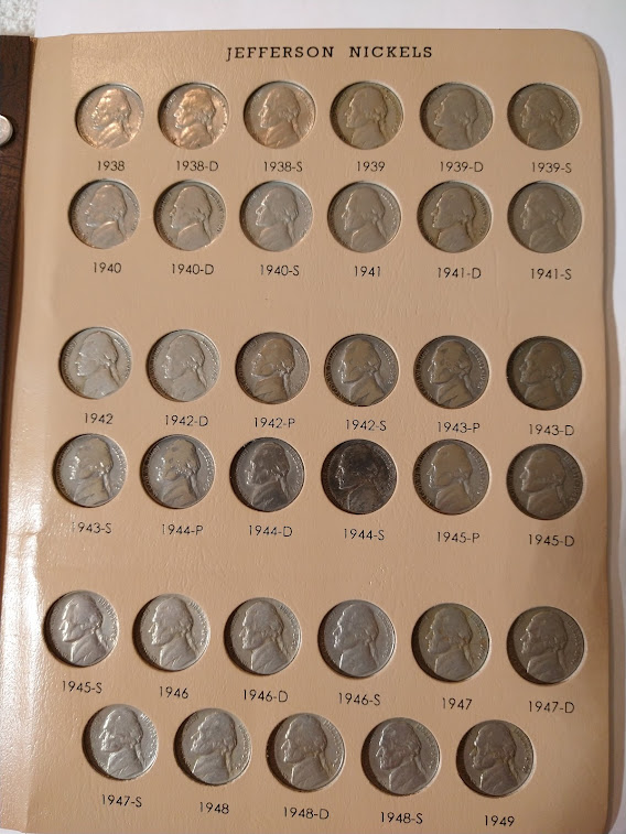 Dearborn's-Updated-And-Completed-Jefferson-Nickel-Dansco-Albums.-With-Proofs