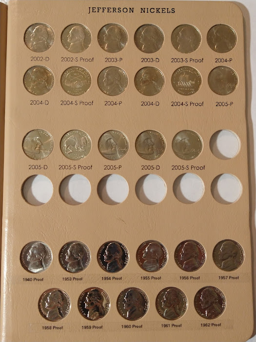 Dearborn's-Updated-And-Completed-Jefferson-Nickel-Dansco-Albums.-With-Proofs