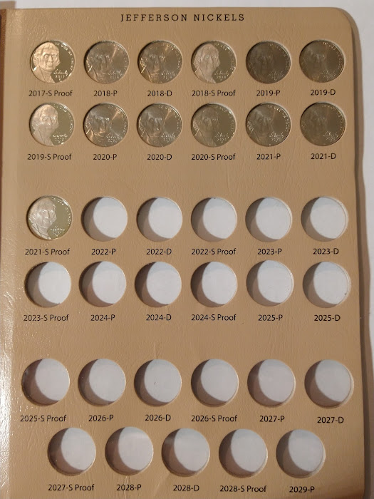 Dearborn's-Updated-And-Completed-Jefferson-Nickel-Dansco-Albums.-With-Proofs