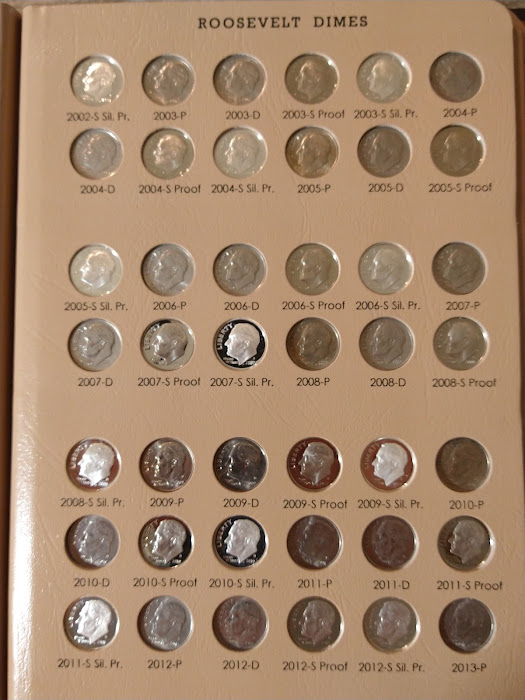 Dearborn's-Completed-Roosevelt-Dime-Dansco-Album-With-All-Proofs-Included