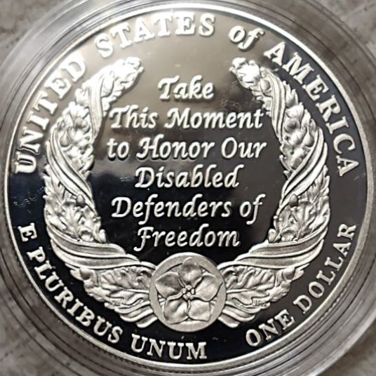 Commems-Collection-Modern:-2010-American-Veterans-Disabled-For-Life