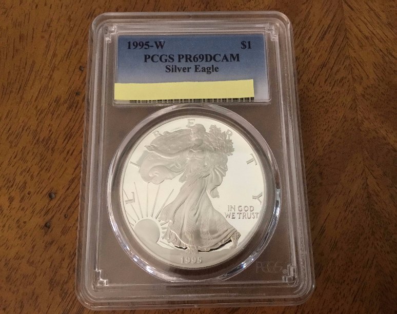 American-Silver-Eagles-Set---CAPS-Album---Photos