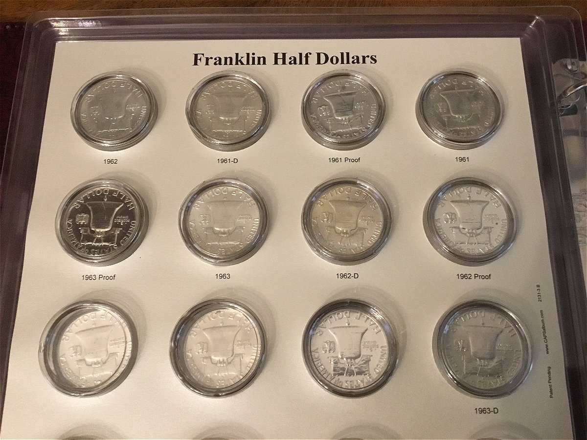 Franklin-Halves-W/-Proofs-CAPS-Album---Photos