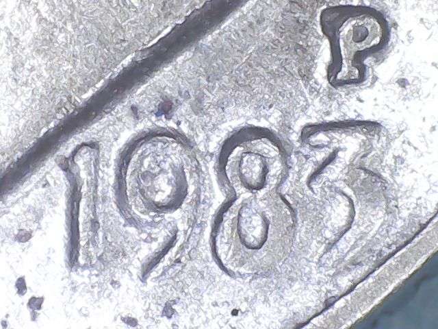 1983-P-Roosevelt-Dime.--Possible-Doubling-Both-Sides?