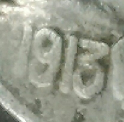 1913-Buffalo-Nickel-DD-And-Strange-Looking-Date
