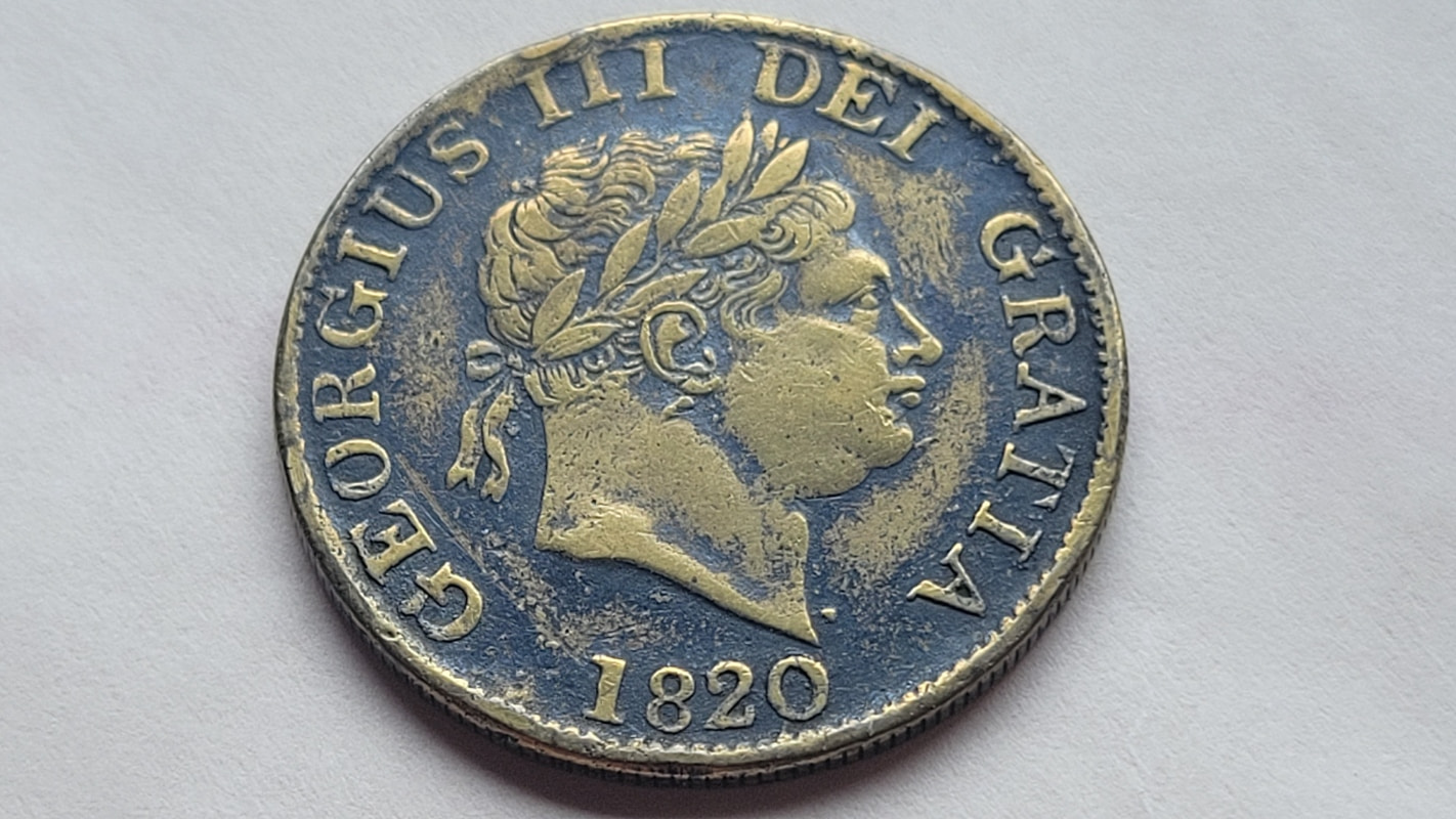 1820-�-Crown---George-III-2nd-Portrait