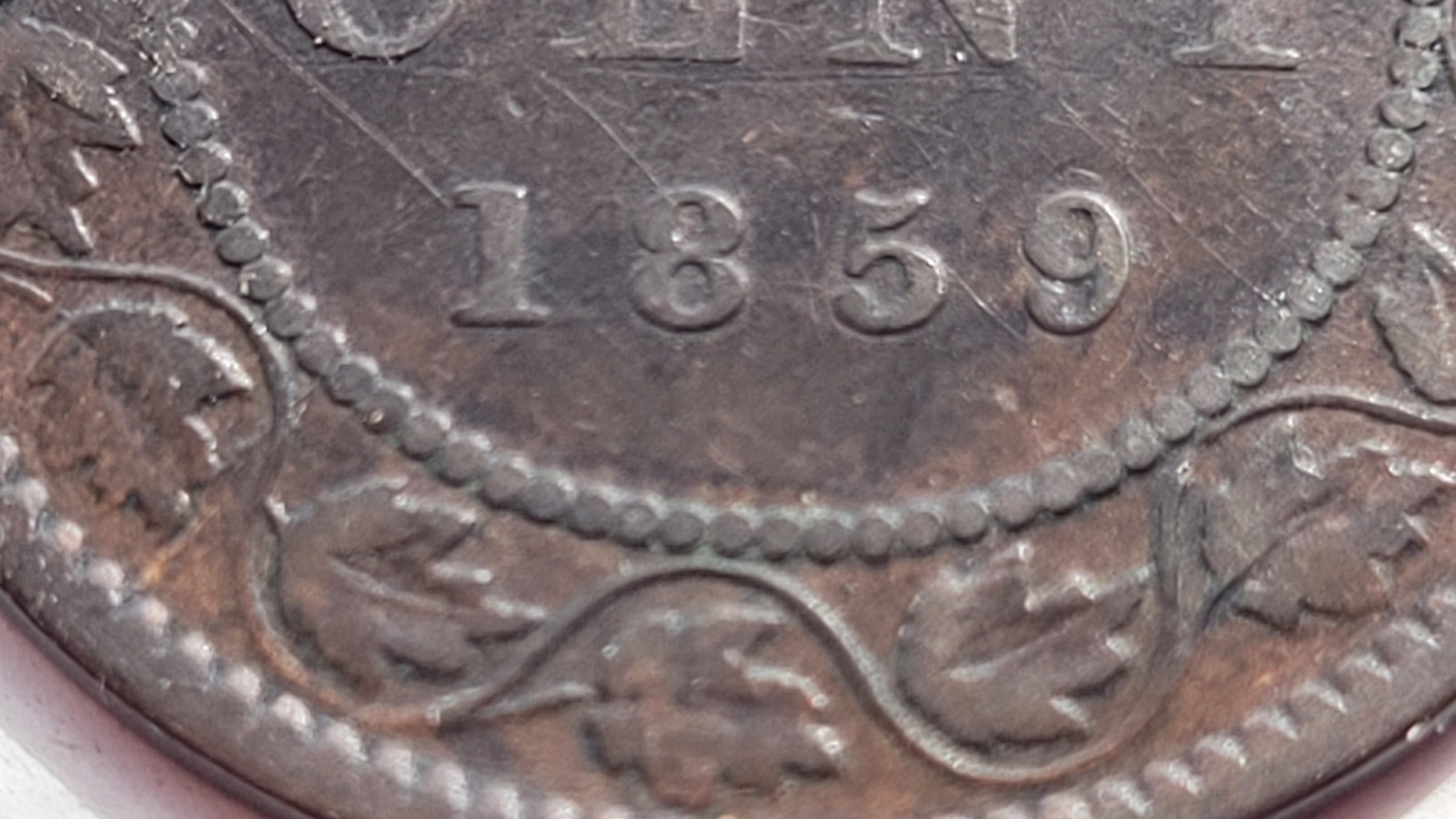 1859-Canada-Large-1-Cent-Variety-Coins---Help-Needed
