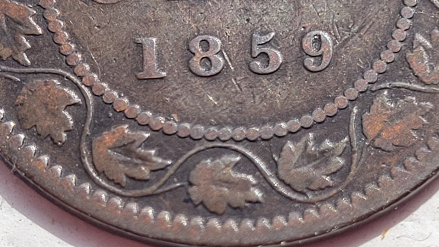 1859-Canada-Large-1-Cent-Variety-Coins---Help-Needed