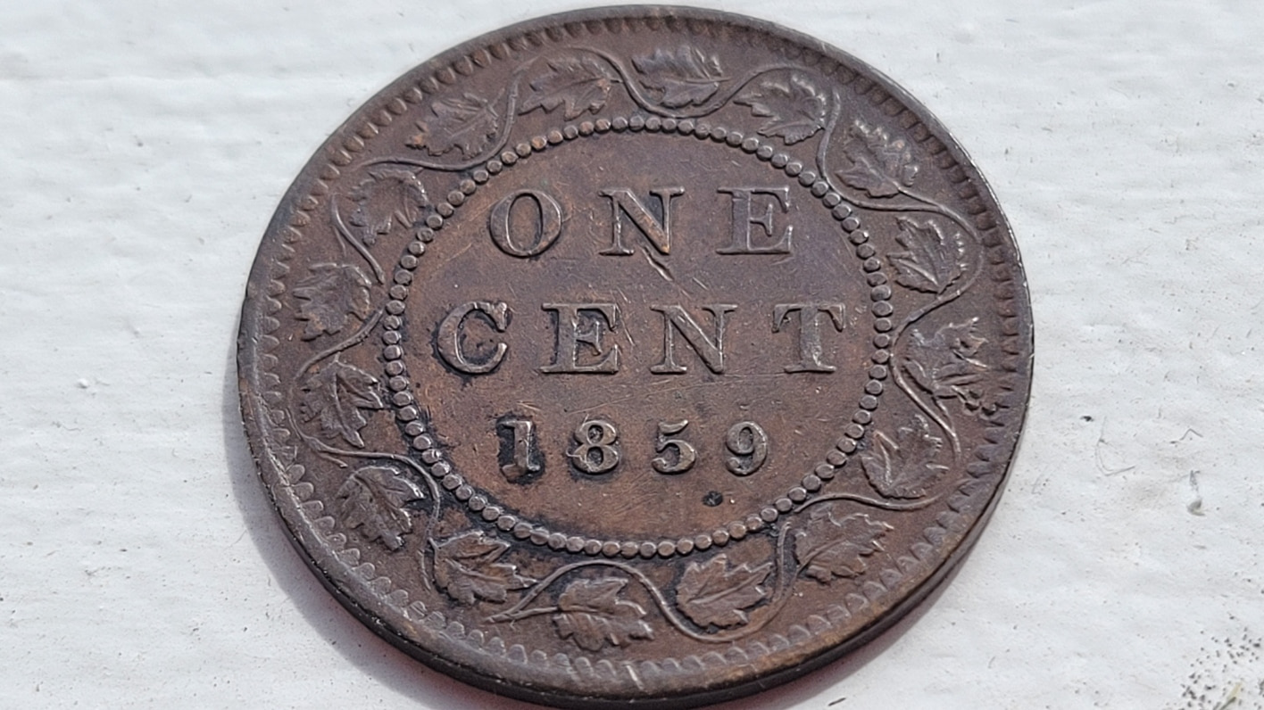 1859-Canada-Large-1-Cent-Variety-Coins---Help-Needed