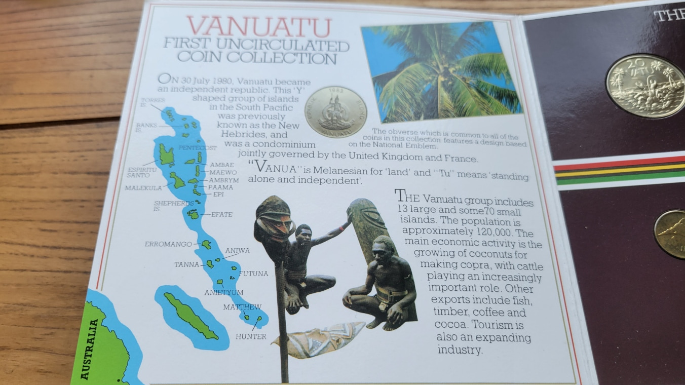 Vanuatu-First-National-Coinage-1983-BU-Collection