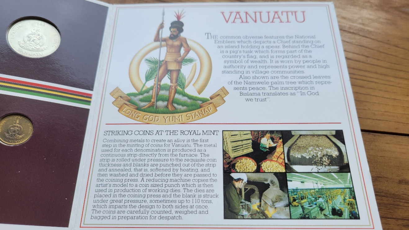Vanuatu-First-National-Coinage-1983-BU-Collection