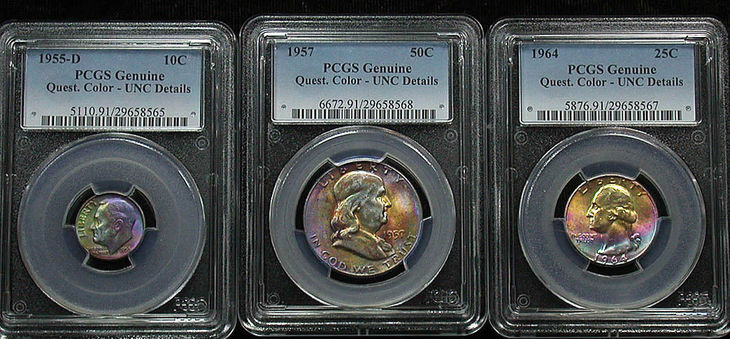 1955-D-Lincoln-Cent-PCGS-R/B-65-Color-Toner-Obverse