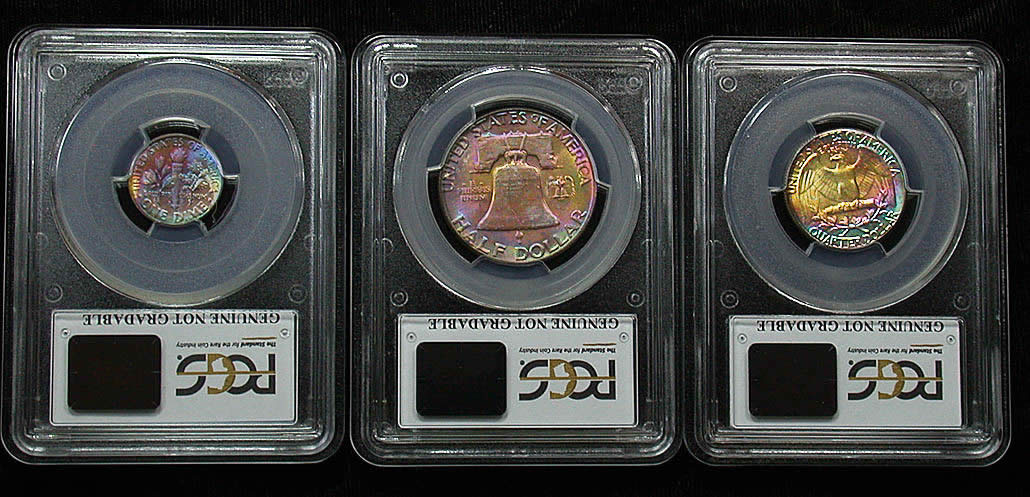 1955-D-Lincoln-Cent-PCGS-R/B-65-Color-Toner-Obverse
