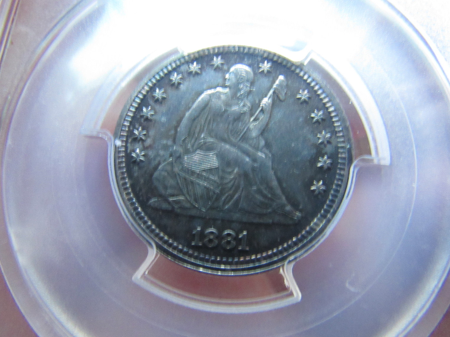 1881-Proof-Seated-Liberty-Quarter-PF-65-&-Its-Compliment-1881-IHP-Proof