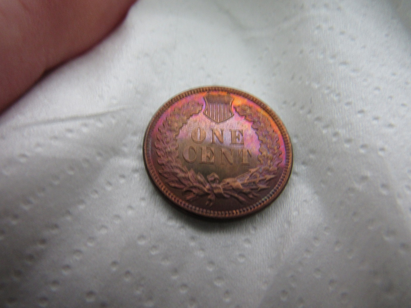 1885-Raw-Indian-Cent-Proof-1885-Colorful-Spectacular!!