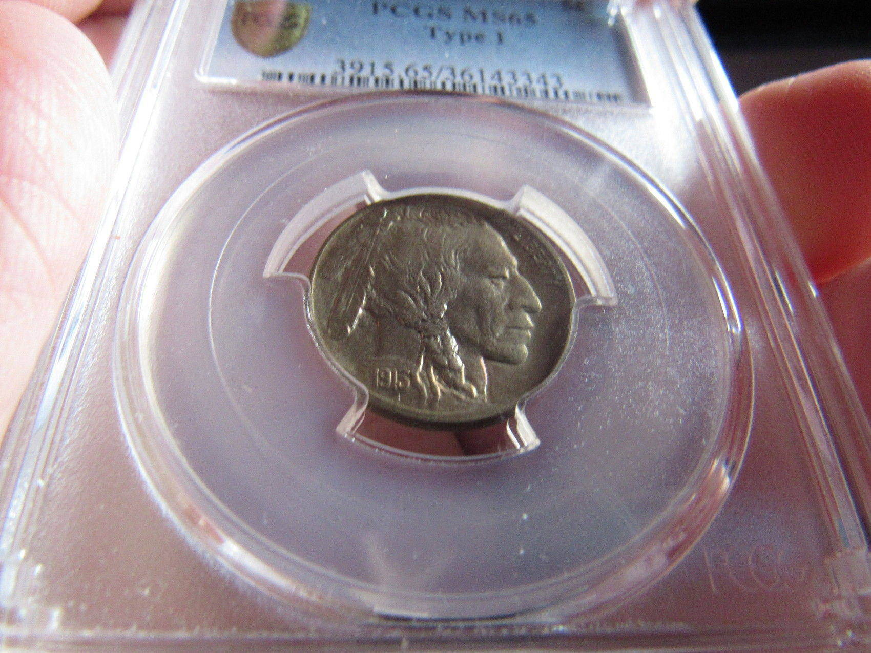 1913-Monster-Rainbow-Toned--Buffalo-Nickel-Type-I-Obverse-And-Reverse