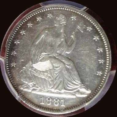 1881-Proof-Seated-Liberty-Half-Dollar