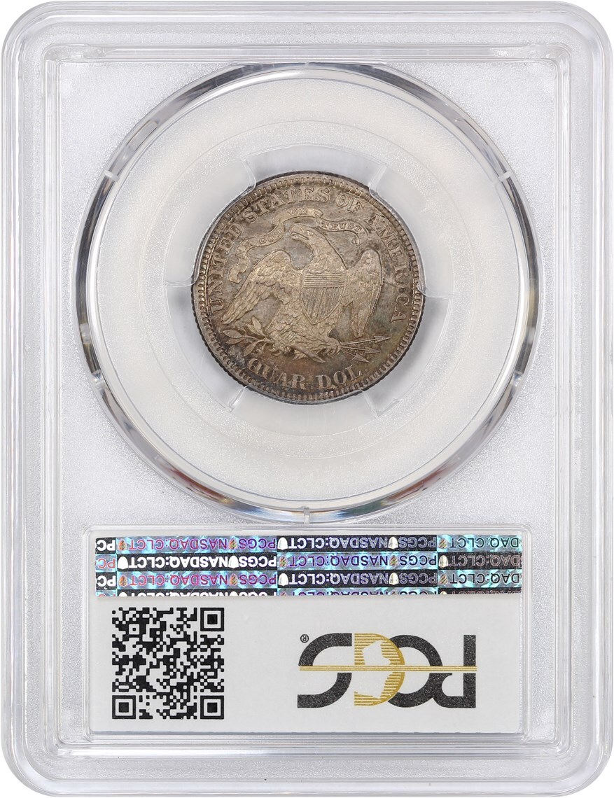 1867-PCGS-Proof-63-Seated-Liberty-Quarter