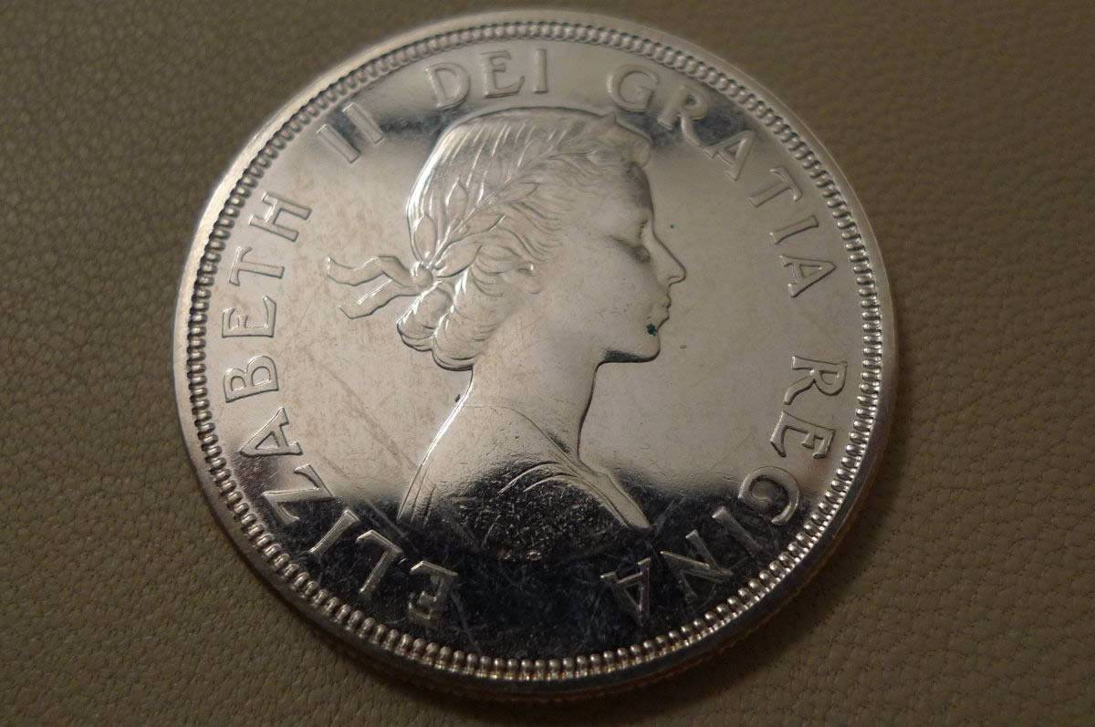 1964-Canada-One-Dollar