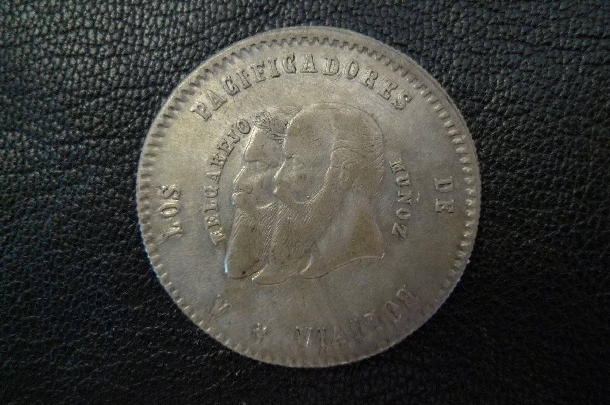 1865-Bolivia-1/2-Melgarejo