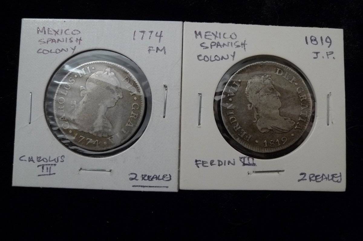 Reales-From-The-Spanish-Mints