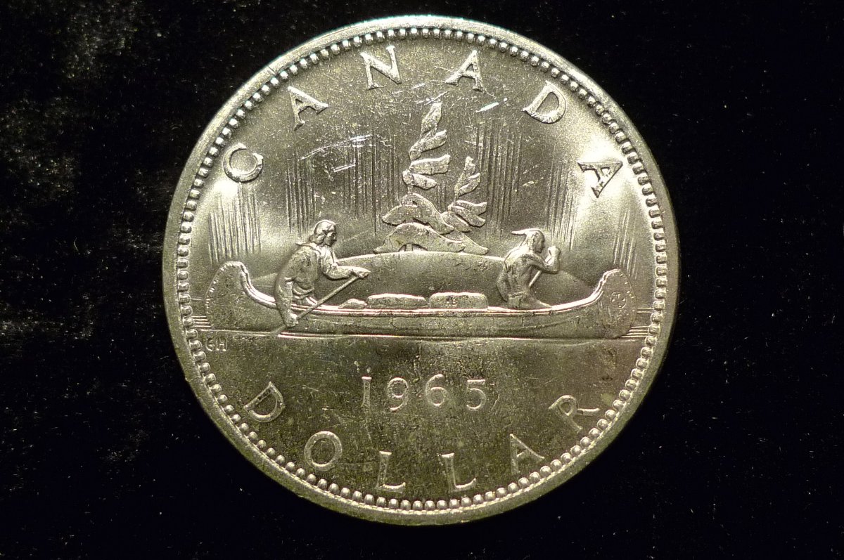 1965-Canada-Dollar-Type-I