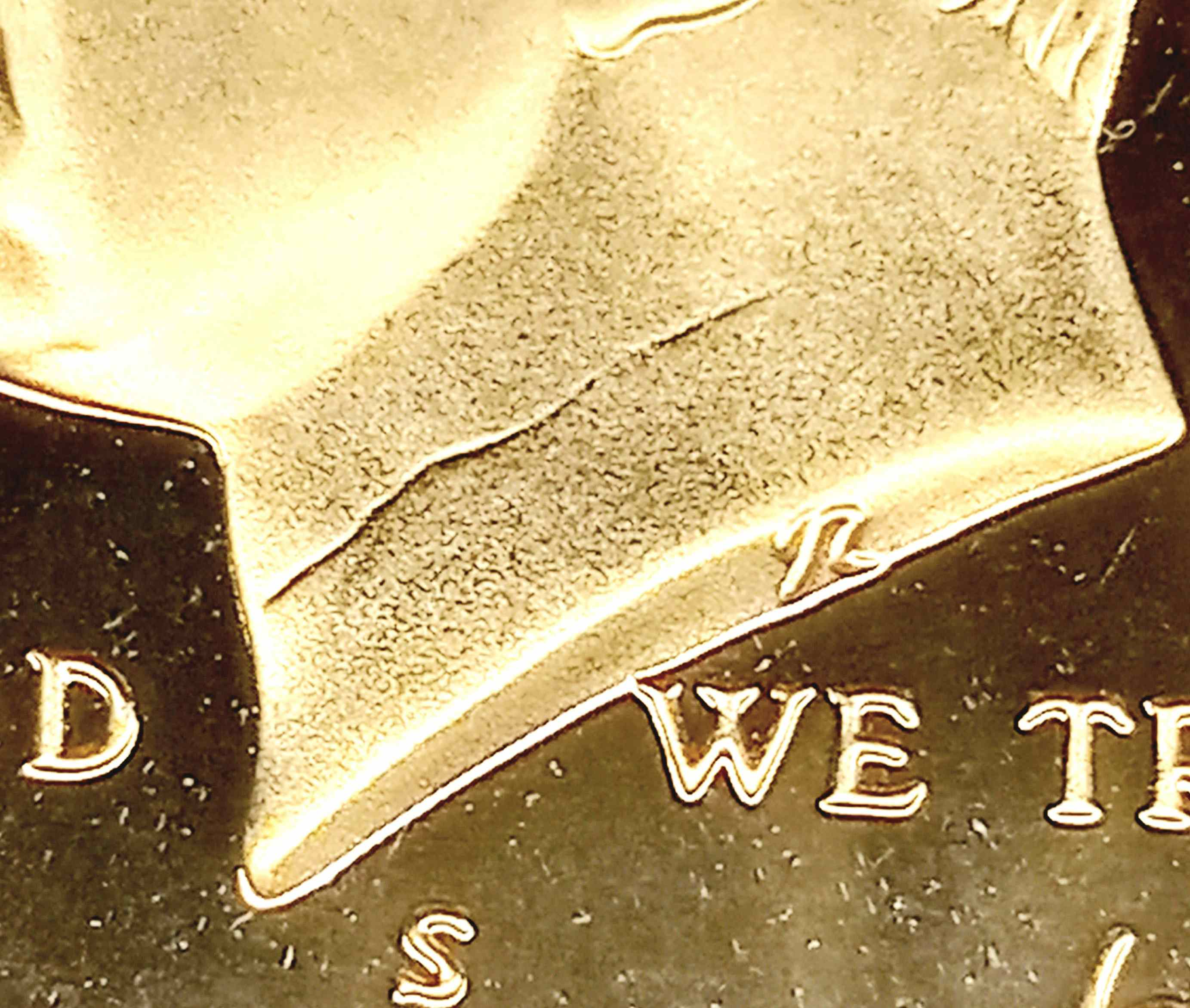 1996-S-Proof-Kennedy-Half-Dollar-W/Errors