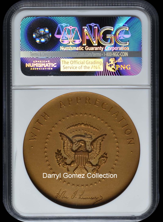 Presidential-Medal-Of-Appreciation---Kennedy-Award-Medal