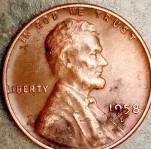 Found-This-1958-D-Penny-With-Crack?
