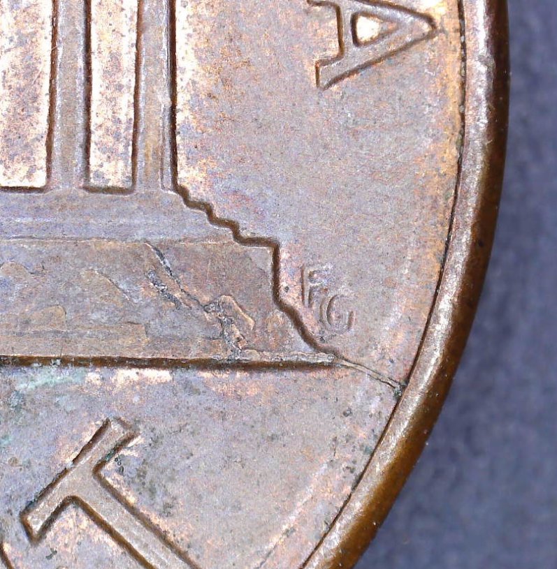 1987-P-Lincoln-Memorial-Cent-W/2-Die-Cracks-And-A-Mad.
