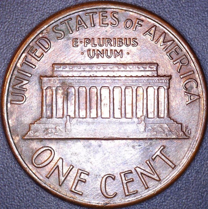 1987-P-Lincoln-Memorial-Cent-W/2-Die-Cracks-And-A-Mad.