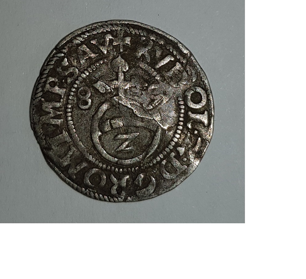 Holy-Roman-Empire-Coin,-Emperor-Rudolph-II,-But-Which-State?!?!-1589-Waldeck-Half-Kreuzer