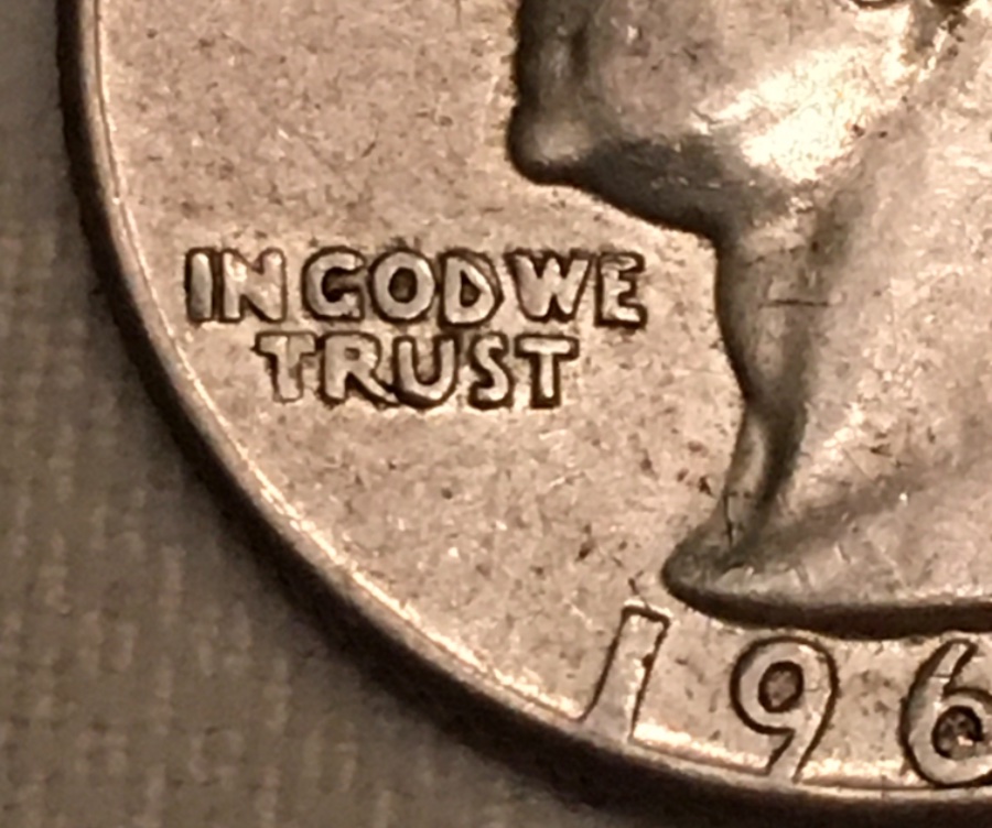 1963-Quarter-Possible-Doubling-On-Reverse-And-Obverse