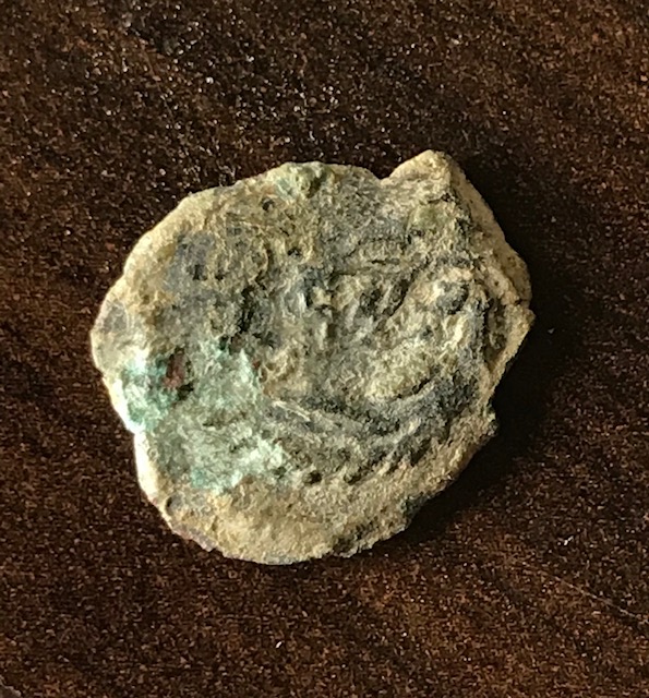 ID-Help:-Coin-With-Three-Pronged-Symbol?
