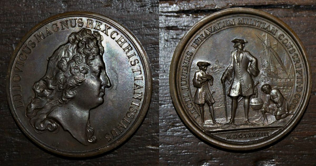 Louis-Xiv-Medal-1702/23.